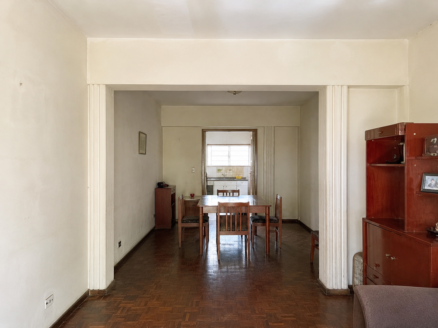 Antes - Sala con Wall Panels WPC